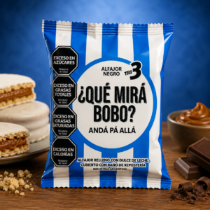 Alfajor Titito "Q mira bobo"