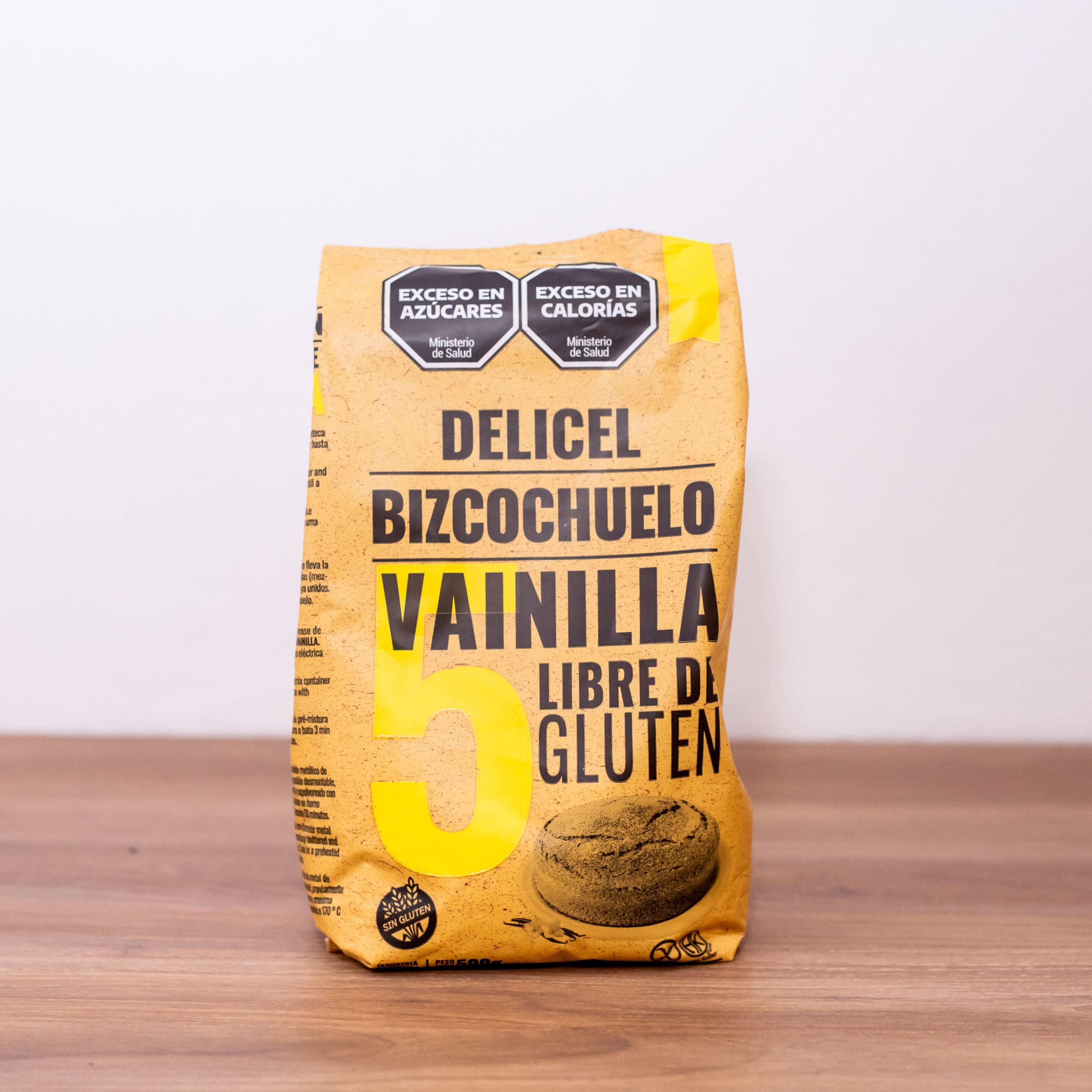 Bizcochuelo Vainilla - 500 Gr.
