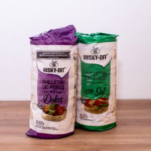 Galletas de Arroz Redondas - 100 Gr.