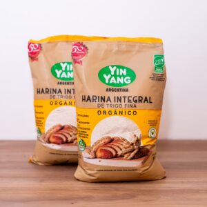 Harina de Trigo Integra Fina Orgánico - 1Kg.