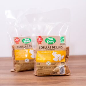 Semillas Lino Dorado Orgánico - 250 Gr.